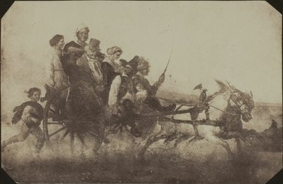Napolitan Conveyance - Kopio maalauksesta Lacock Abbeyssa tekijältä William Henry Fox Talbot