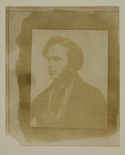 Hennemanin muotokuva profiilissa tekijältä William Henry Fox Talbot