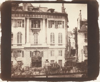 Pariisin bulevardit,1843 (kuva) tekijältä William Henry Fox Talbot