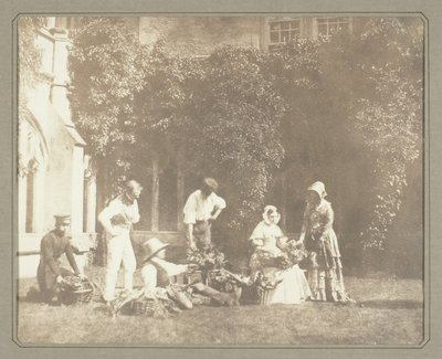 Hedelmämyyjät tekijältä William Henry Fox Talbot