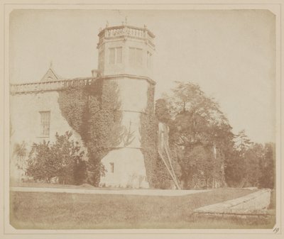 Lacock Abbeyn torni tekijältä William Henry Fox Talbot