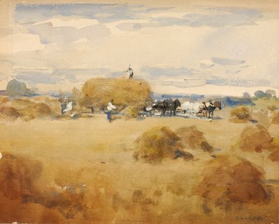 (Heinäntekokohtaus) tekijältä William Henry Holmes