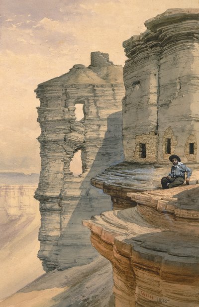 aCliff Houses Rio Mancosilla, Coloradossa, 1878. tekijältä William Henry Holmes