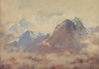 Kaikkivaltiaan oma, vaikutelma Andeista, 1910. tekijältä William Henry Holmes