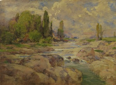 The Normal Rock Creek, 1910. tekijältä William Henry Holmes