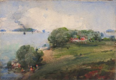 Näkymä Potomac-joelle tekijältä William Henry Holmes