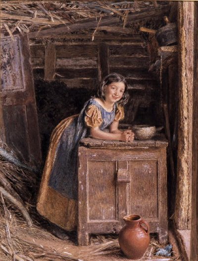 Maalaismainen kaunotar tekijältä William Henry Hunt