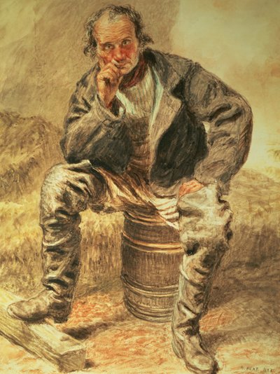 Oysterman, 1827 tekijältä William Henry Hunt