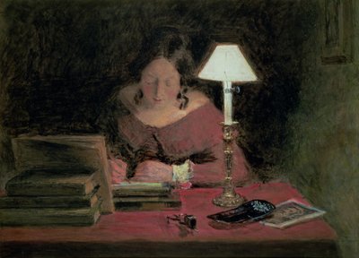Lamplightin kirjoittama tyttö, n. 1850 tekijältä William Henry Hunt