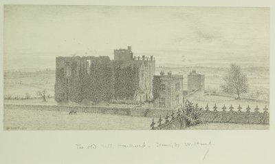 Hardwick Old Hall tekijältä William Henry Hunt