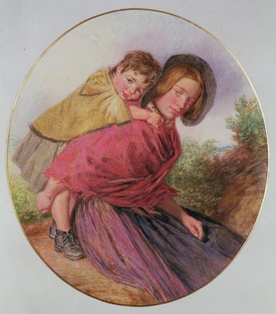 Äiti ja lapsi tekijältä William Henry Hunt