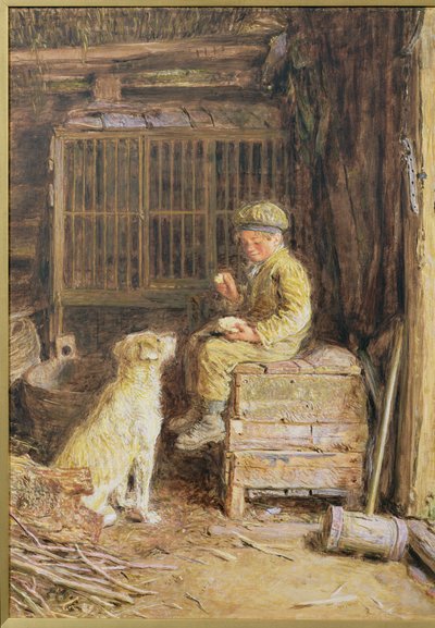 Säästävä ateria tekijältä William Henry Hunt