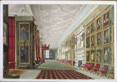 Long Gallery, Hardwick tekijältä William Henry Hunt