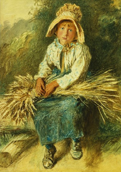 Nuori Gleaner, tekijältä William Henry Hunt