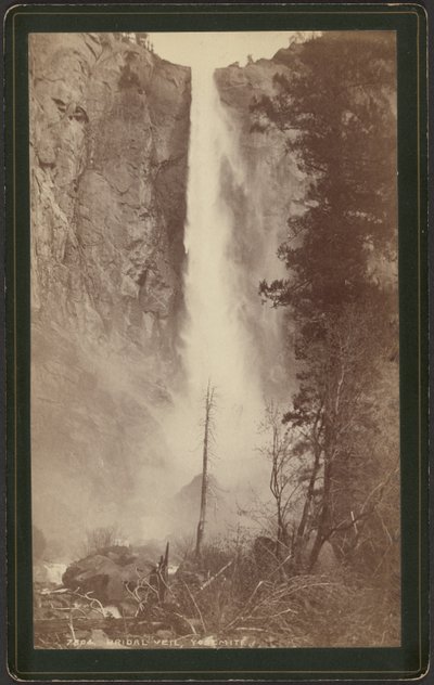 Bridal Veil, Yosemite tekijältä William Henry Jackson