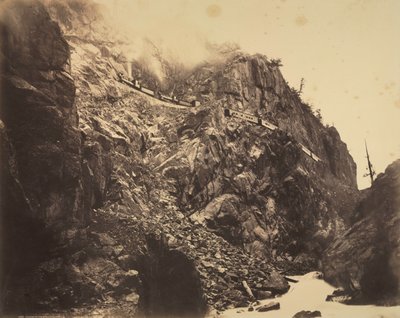 Rio las Animasin kanjoni, n. 1882-1886. tekijältä William Henry Jackson