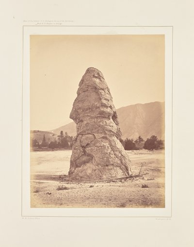 Vapauden lippalakki, Mammoth Hot Springs tekijältä William Henry Jackson