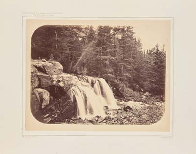Vesiputous Mount Blackmorella tekijältä William Henry Jackson