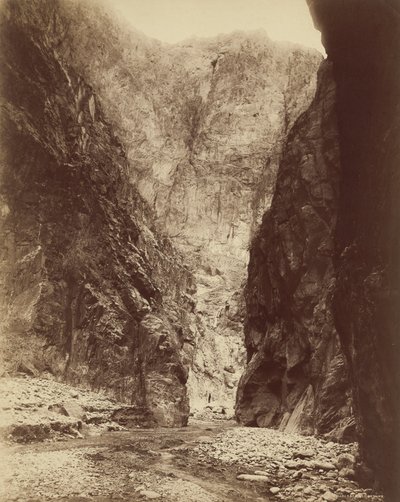 Diamond River Canyon,1885 (kuva) tekijältä William Henry Jackson