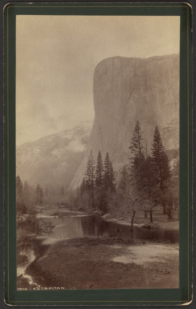 El Capitan tekijältä William Henry Jackson
