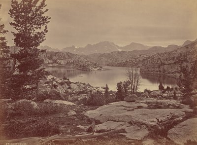 Fremontin huippu Wind Riverin rotkossa, Wyomingissa tekijältä William Henry Jackson
