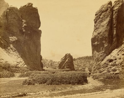 Portti Jumalten puutarhaan ja Pikes Peak tekijältä William Henry Jackson
