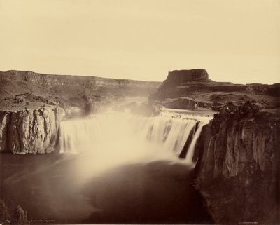 Shoshone Falls, Idaho tekijältä William Henry Jackson