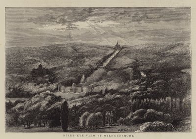 Lintuperspektiivinäkymä Wilhelmshohesta tekijältä William Henry James Boot
