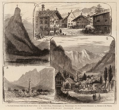Oberammergau Passion Play tekijältä William Henry James Boot