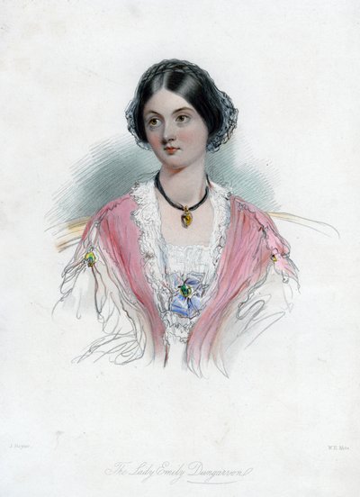 Lady Emily Dungarvon, 1800-luku. tekijältä William Henry Mote