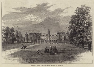 Hatfield House, Salisburyn markiisin kotipaikka tekijältä William Henry Pike