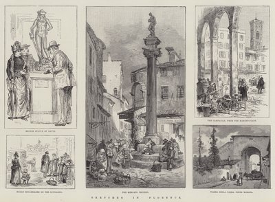 Luonnokset Firenzessä tekijältä William Henry Pike