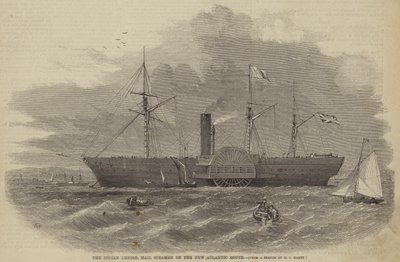 Intian valtakunta, Mail Steamer uudella Atlantin reitillä tekijältä William Henry Prior