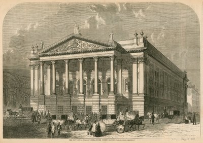 Uusi italialainen oopperatalo, Covent Garden, Lontoo tekijältä William Henry Prior