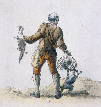 Rotanpyytäjä, Provincial Characters, 1804 tekijältä William Henry Pyne