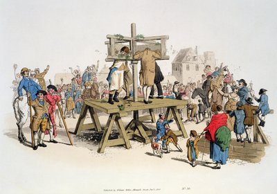 The Guilty, julkaisusta Costume of Great Britain, julkaisija William Miller, 1805 tekijältä William Henry Pyne