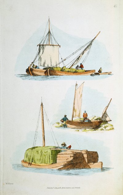 Perinteiset Norfolk-veneet, 1814 tekijältä William Henry Pyne