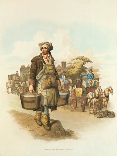 Vedenkuljetin, 1808 tekijältä William Henry Pyne