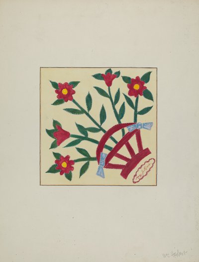 Pieced Quilt 1 Square, n. 1940. tekijältä William Herbert