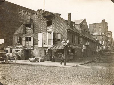 Race Street Wharf, Delaware Avenue Race Streetillä, 1867 tekijältä William Herman Rau