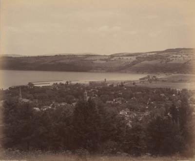 Seneca Lake ja Watkins,c. 1895 (kuva) tekijältä William Herman Rau