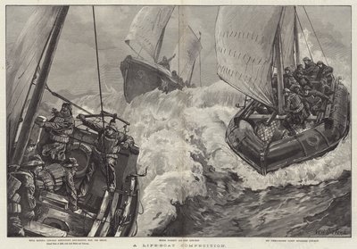 Pelastusvenekilpailu tekijältä William Heysham Overend
