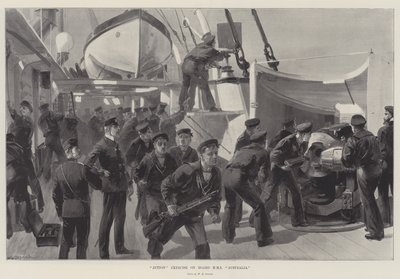 Toimintaharjoitus HMS Australian aluksella tekijältä William Heysham Overend