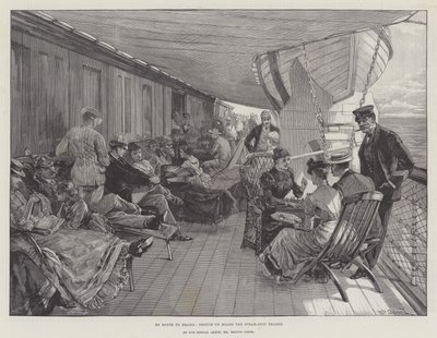 Suunnittele matkalla Brasiliaan Thames-höyrylaivaan tekijältä William Heysham Overend