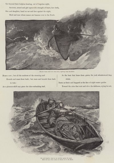 Grace Darling, kirjoittanut A C Swinburne tekijältä William Heysham Overend