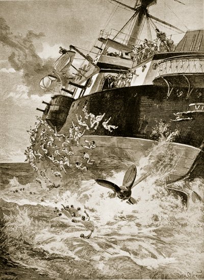 HMS Victoria kaatui, 22. kesäkuuta 1893 tekijältä William Heysham Overend