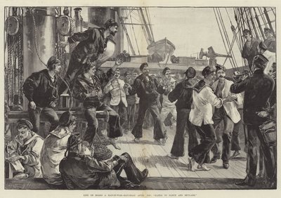 Life on Board of a Man-of-War, lauantai-iltapäivä, Hands to dance ja Skylark tekijältä William Heysham Overend