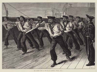 Brittiläinen laivasto Marmoranmerellä, Cutlass Drill tekijältä William Heysham Overend