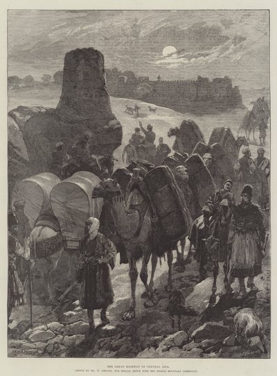 Keski-Aasian suuri valtatie tekijältä William Heysham Overend