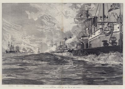 Naval Maneuvres, Action off the Isle of Man, 3. elokuuta tekijältä William Heysham Overend